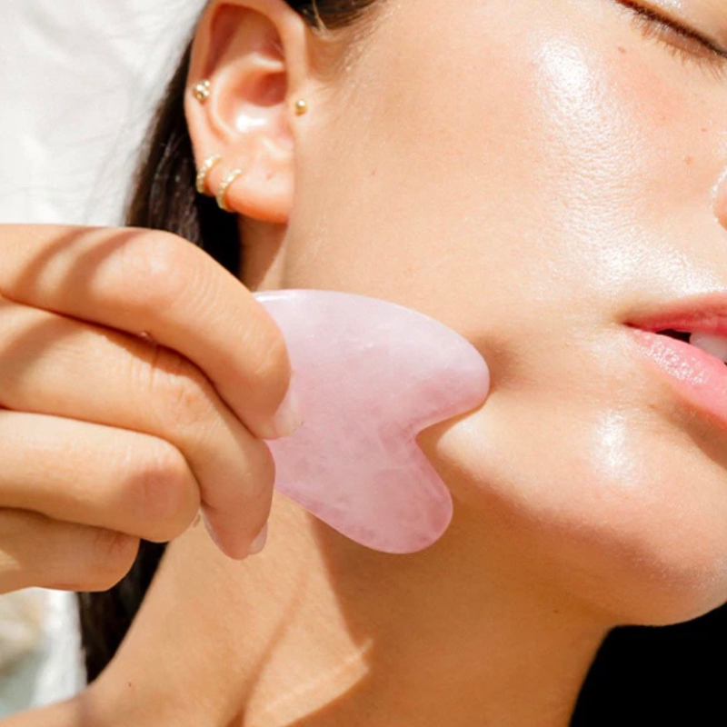 Love Lusso™️ Rose Quartz Gua Sha